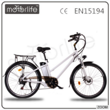 MOTORLIFE / OEM EN15194 MARCA 36V 250W bicicleta eléctrica de 26 pulgadas para adultos